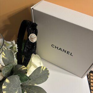 Chanel GWP Tweed headband -with Box